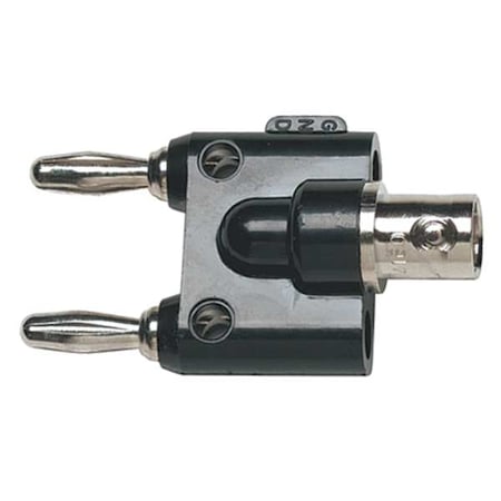 BNC to Female Double Stacking Banana Plug MPN:BP880
