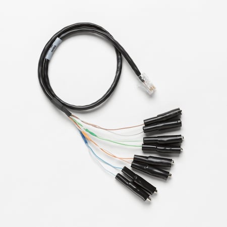 RJ45 To 8Clip Test Lead For CableIQ, MS2 MPN:CLIP-SET