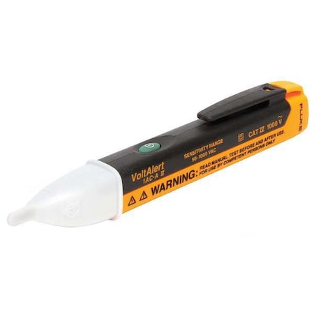 Voltage Detector, 90 to 1000V AC, 5 in Length, Audible, Visual Indication MPN:FLK-1AC-II-5PK