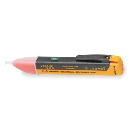 Voltage Detector, 20 to 90V AC, 5 in Length, Audible, Visual Indication, CAT IV 1000V Safety Rating MPN:FLK-1LAC-A-II