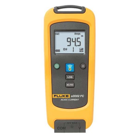 Digital Clamp Meter, Backlit LCD, 600 A, 1.2 in (30 mm) Jaw Capacity MPN:FLK-A3002FC
