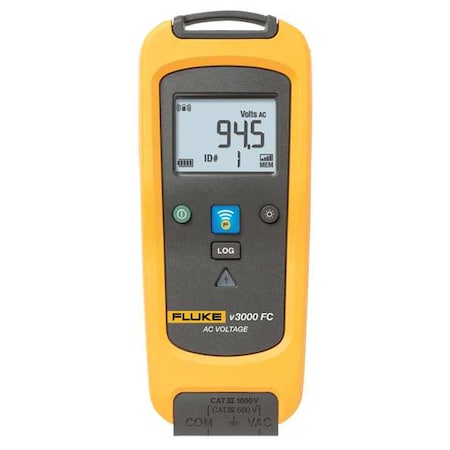 AC Voltage Module, 3mV to 1000V AC, 6 1/2 in Length, LCD Indication MPN:FLK-V3000FC