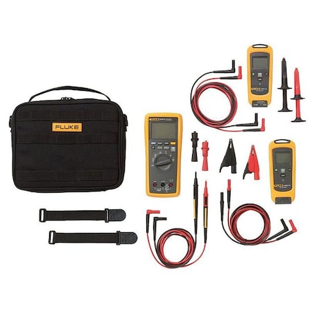 AC and DC Voltage Module Kit, 0.1mV to 1000V AC/V DC, 10 in Length, LCD Indication MPN:FLK-V3003FC K