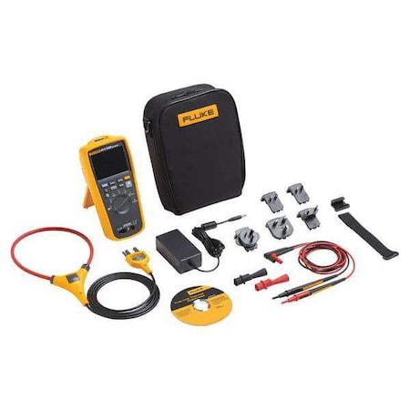 Digital Multimeter, 1, 000 V Max DC, 0 V Max AC, TRMS, 6, 000 Instrument Counts, LCD MPN:FLK279FC/IFLEX