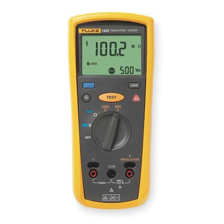 Battery Operated Megohmmeter, 1000VDC MPN:FLUKE-1503