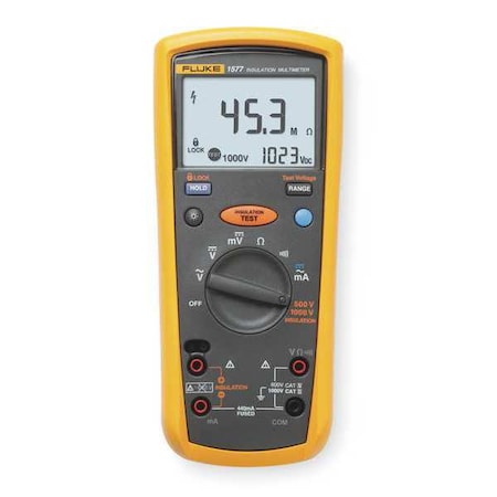 Insulation Tester, 1 mA, LCD, 6 V, Handheld MPN:FLUKE-1577