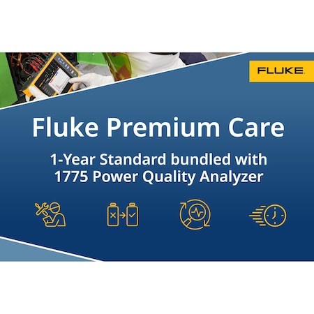 Power Quality Analyzer, 1000 V, 8 GB MPN:FLUKE-1775/FPC