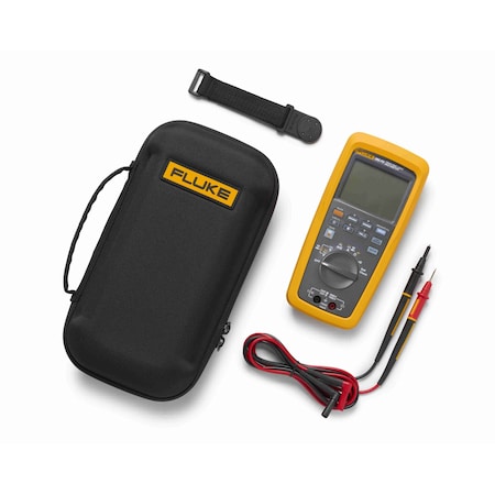 Digital Multimeter, 1, 500 V Max DC, 6 V Max AC, TRMS, 6000 Instrument Counts, Backlit LCD MPN:FLUKE-283FC