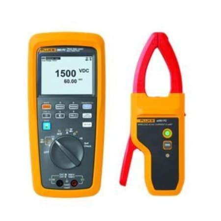 Digital Multimeter, 1, 500 V Max DC, 6 V Max AC, TRMS, 6000 Instrument Counts, Backlit LCD MPN:FLUKE-283FC/PV