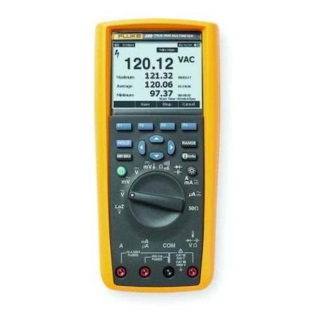 Digital Multimeter, 1, 000 V Max DC, 0 V Max AC, TRMS, 50, 000 Instrument Counts MPN:FLUKE-289/CWG