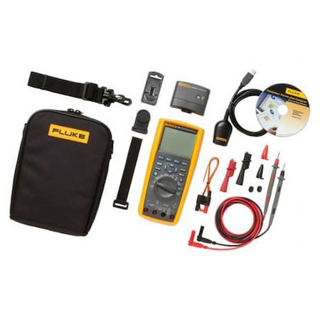 Digital Multimeter, 1, 000 V Max DC, 0 V Max AC, TRMS, 50, 000 Instrument Counts MPN:FLUKE-289/FVF