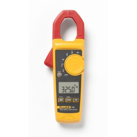 True RMS Clamp Meter w/Temp, 400A AC/DC MPN:FLUKE-325 CAL