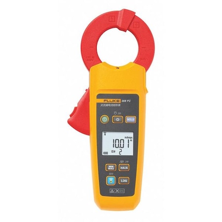 Digital Current Leakage Tester, LCD, CAT III 600 V, CAT IV 300 V Safety Rating MPN:FLUKE-368 FC