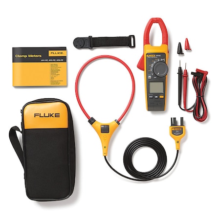 Clamp Meter, 1000 Max AC Amps, AC/DC Volts up to 1000V, 1.6 in Jaw Opening, 800Hz AC Response MPN:FLUKE-376 FC/WWG
