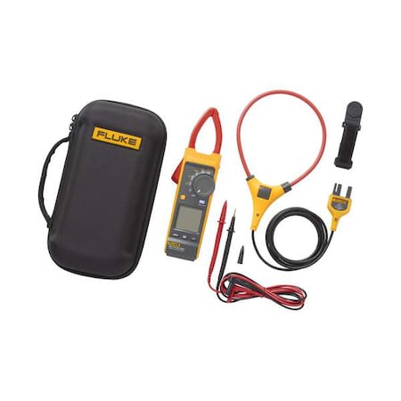 Digital Clamp Meter, Backlit LCD, 1, 000 A A, 1.3 in (33 mm) Jaw Capacity MPN:Fluke-393FC