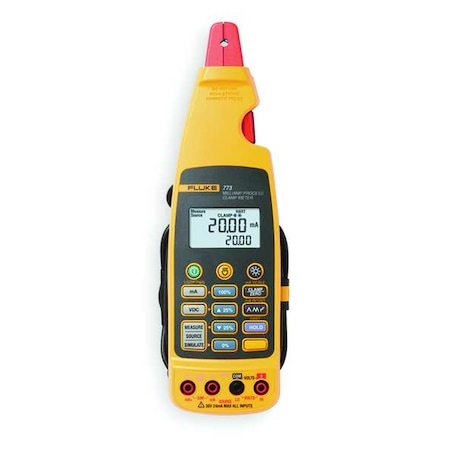 Digital Clamp Meter, LCD, 99.9 mA A, 0.2 in (5 mm) Jaw Capacity, Not Applicable Safety Rating MPN:Fluke-773/NIST