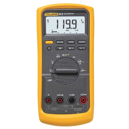 Digital Multimeter, 1, 000 V Max DC, 0 V Max AC, Average, 6, 000 Instrument Counts, LCD MPN:FLUKE-83-5/CWG