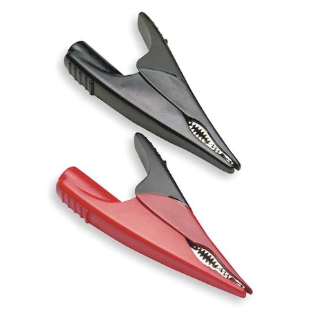 Alligator Clip, CAT III 1000V, CAT IV 600V, Alligator Clip, Black, Red MPN:Fluke-AC285