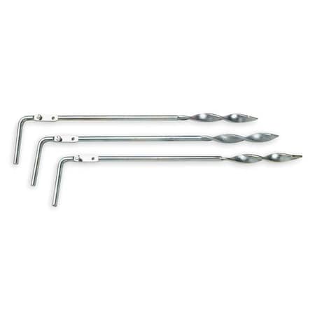 Stake Set, 25 m/50 m Cable L, Blk/Bl MPN:Fluke-ES-162P3
