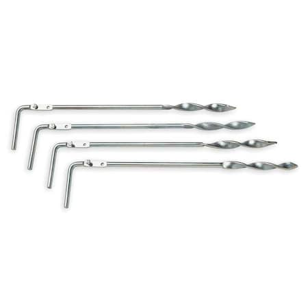 Stake Set, 25 m/50 m Cable L, Blk/Bl MPN:Fluke-ES-162P4