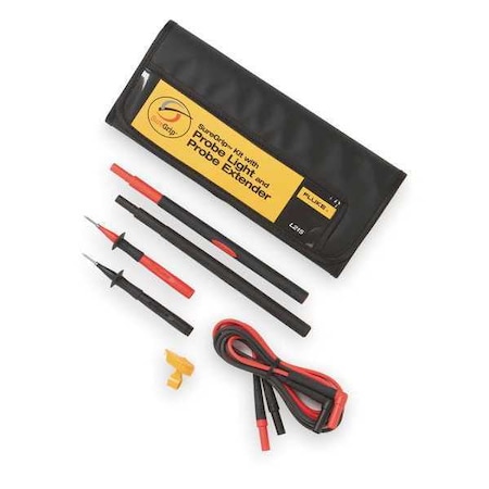 TestLeadKit, 1000V, 10A, Plastic, 47/8ft MPN:Fluke-L215