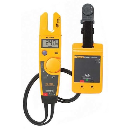 Digital Clamp Meter, LCD, 100 A, 0.5 in (13 mm) Jaw Capacity MPN:FLUKE-T5/PRV