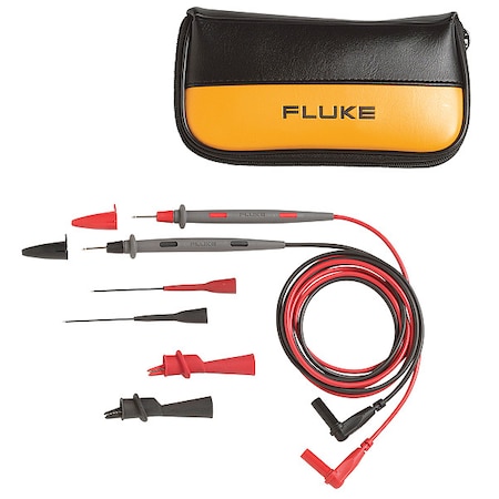 TestLeadKit, 1000V, 10A, PP, 31/4ft MPN:Fluke-TL80A