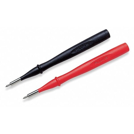 Automotive Back Probe Pin Set, CAT II 1000V, Banana Jack, Black, Red MPN:Fluke-TP4