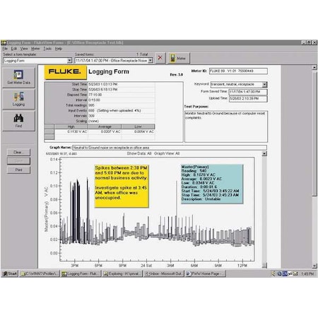 MultimeterSoftware, WithUSB/IRCable, 4ft MPN:FVF-Basic
