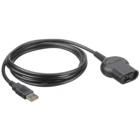 Interface Cable, 4.9 ft Cable L, Fluke MPN:OC4USB