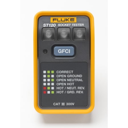 Socket Tester, 110 V AC, GFCI/Std. MPN:ST120