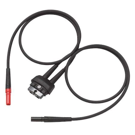 Test Lead, CAT III 1000V, CAT IV 600V, 1 1/2 ft, EPDM, Black/Red MPN:T5-RLS