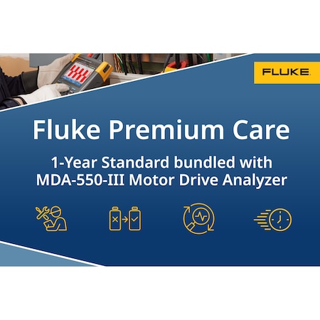 Handheld Oscilloscope, 500 MHz MHz, 4 Channels, 133 mm x 90 mm MPN:FLUKE-MDA-550/FPC