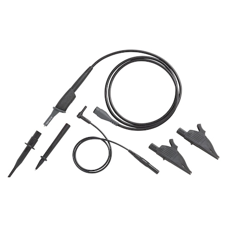 Test Lead Kit, 1000 V, Plastic, 3 7/8 ft MPN:VPS421-G