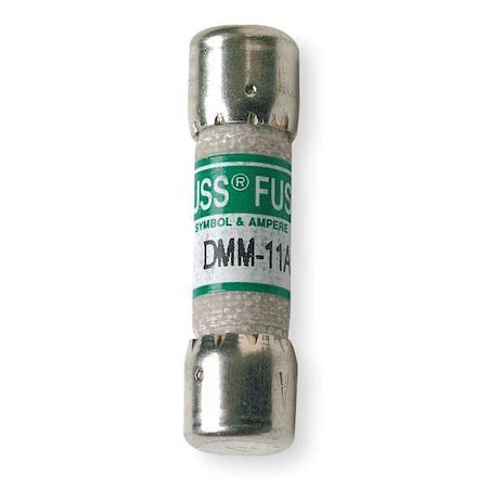 Multimeter Fuse, 11A, Fast-Acting, 1000V AC, Cylindrical MPN:Fluke-203403/11A