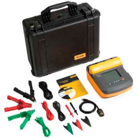 Fluke 1555KIT Insulation Resistance Tester Kit 10 kV IP67 Hard Case Certificate of Calibration FLUKE-1555/KIT