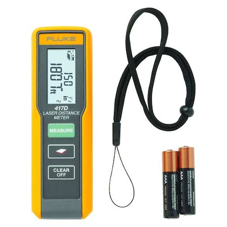 Laser Distance Meter, LCD Display MPN:FLUKE 417D