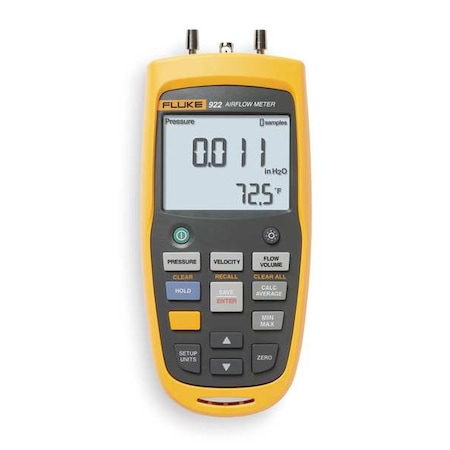 Digital Manometer, -16 in wc to 16 in wc MPN:Fluke-922
