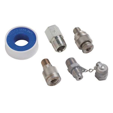Test Fittings, 1/8 and 1/4 Adapter NPT MPN:700HPF-NPT