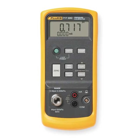 Pressure Calibrator, -12 to 30 psi MPN:Fluke-717 30