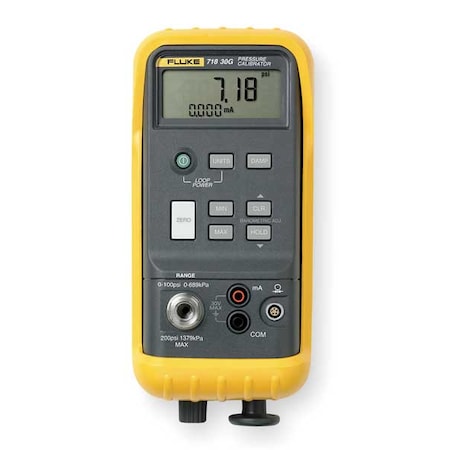 Pressure Calibrator, -12 to 30 psi MPN:Fluke-718 30