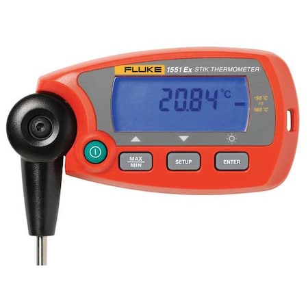 RTD Thermometer, -58 to 320F, Digital MPN:1551A-9