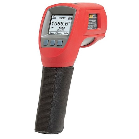 Infrared Thermometer, Single Dot Laser Sighting Adjustable 0.10 to 1.00, Dot Matrix LCD MPN:FLK-568 EX/ETL