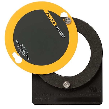 Round Infrared Window, 75mm dia, Type 3/12 MPN:Fluke-075-CLKT