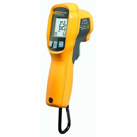 Infrared Thermometer, Dual Laser Laser Sighting Adjustable 0.10 to 1.00 MPN:FLUKE-62 MAX +
