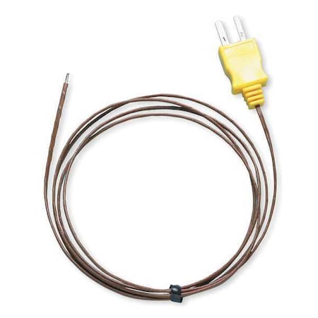 Temperature Probe, Mini Plug, Type K MPN:Fluke-80PK-1
