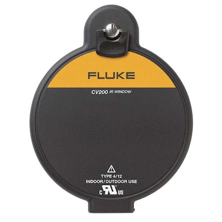 Infrared Window, 50 mm Dia, Hand Turn Door MPN:FLUKE-CV200