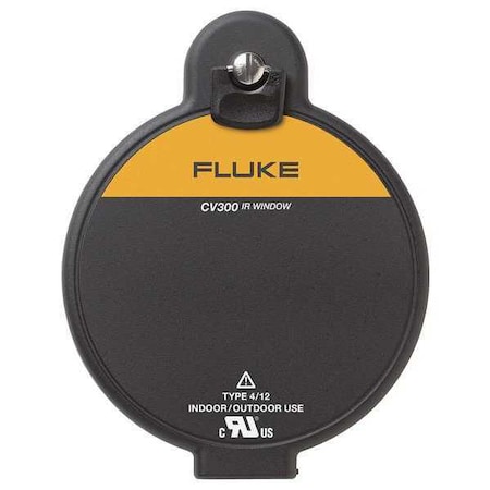 Infrared Window, 75 mm Dia, Hand Turn Door MPN:FLUKE-CV300