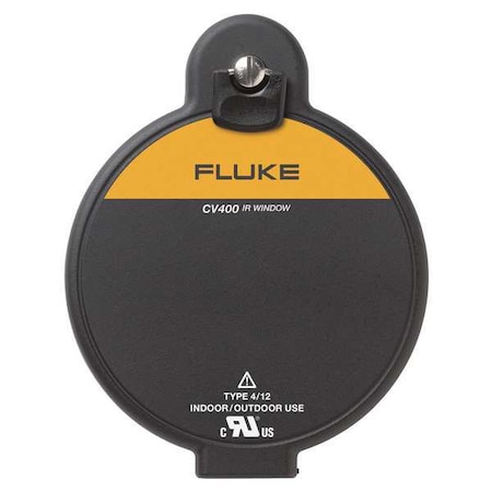 Infrared Window, 100mm Dia, Hand Turn Door MPN:FLUKE-CV400