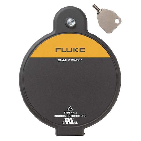 Infrared Window, 100mmDia, SecurityKeyDoor MPN:FLUKE-CV401
